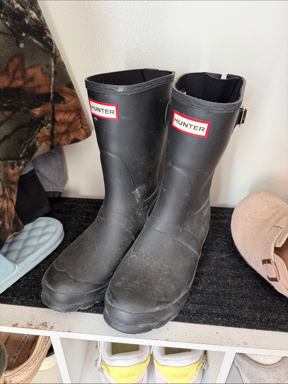 Hunter rain boots